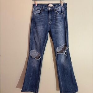 Free People Distressed Women's Jeans